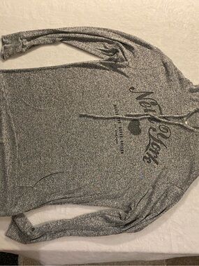 Occasion Heather Gray Knit Pullover Hoodie